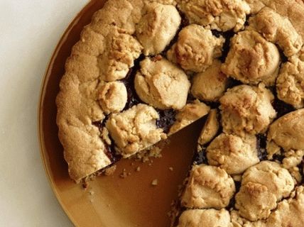 Фото пита со кикирики со јагода од јагода