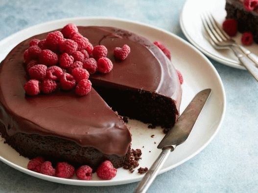 Фото глутен торта без чоколади од бадем