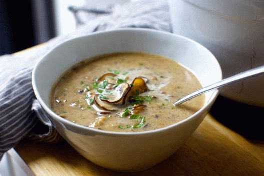 Супа за печурки со фотографии