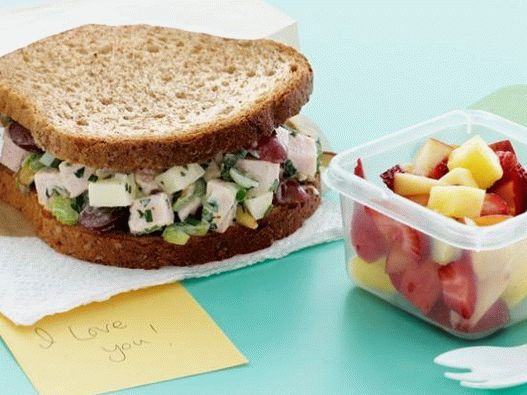 Фото Сендвичи за салата од крцкава мисирка