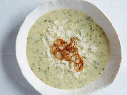 Фото-кремска супа од печен компир и праз