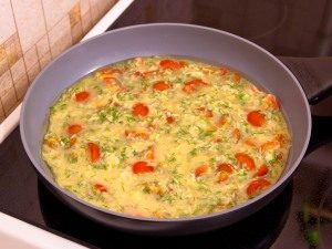 Омлет со компири