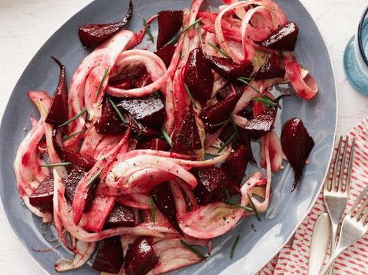 Печена репка и топло облекување со анасон