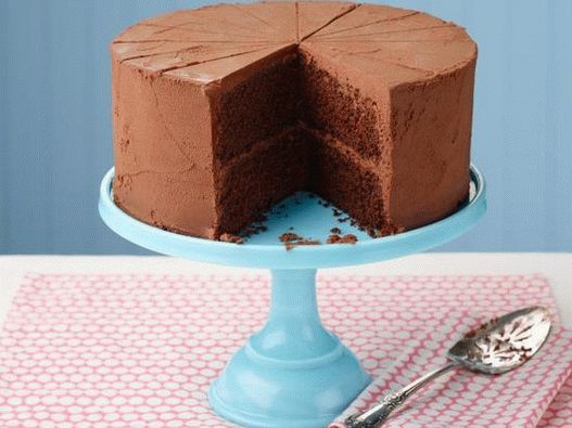 Фото чоколадна торта со мајонез