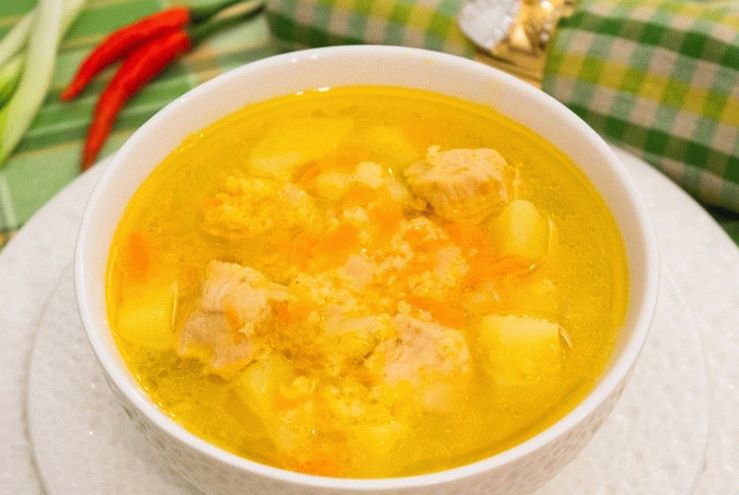 Турција и супа а од просо