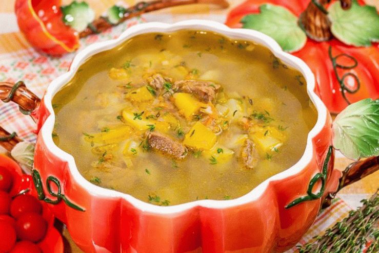 Супа со тиква "Бои на есен"