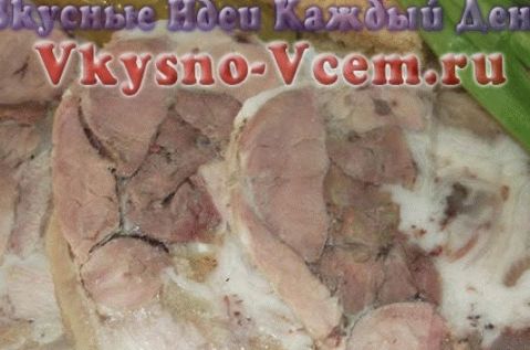 Рецепт за свинско месо во зачинета желе
