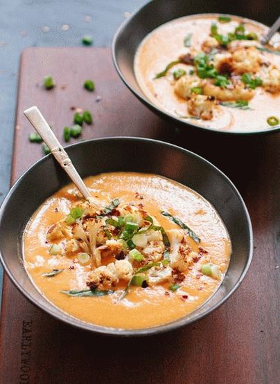 Фото Тајландска свежа супа од тиква